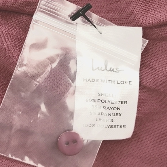 NWOT Lulus Favorite Tune Burgundy Faux Wrap Sweater Dress Size M - Picture 9 of 11